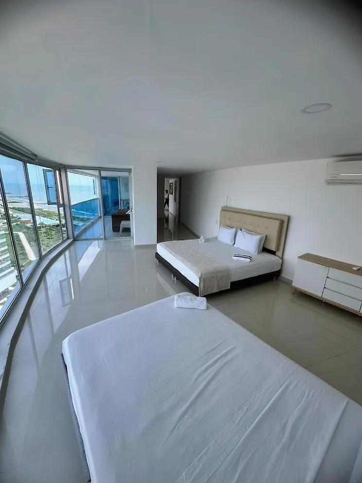 Apartamento Front Ocean View Penthouse Cartagena