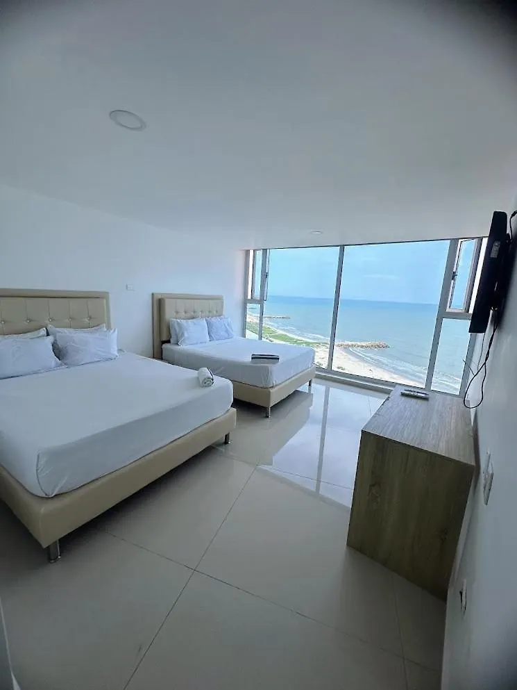 Apartamento Front Ocean View Penthouse Cartagena 0*,