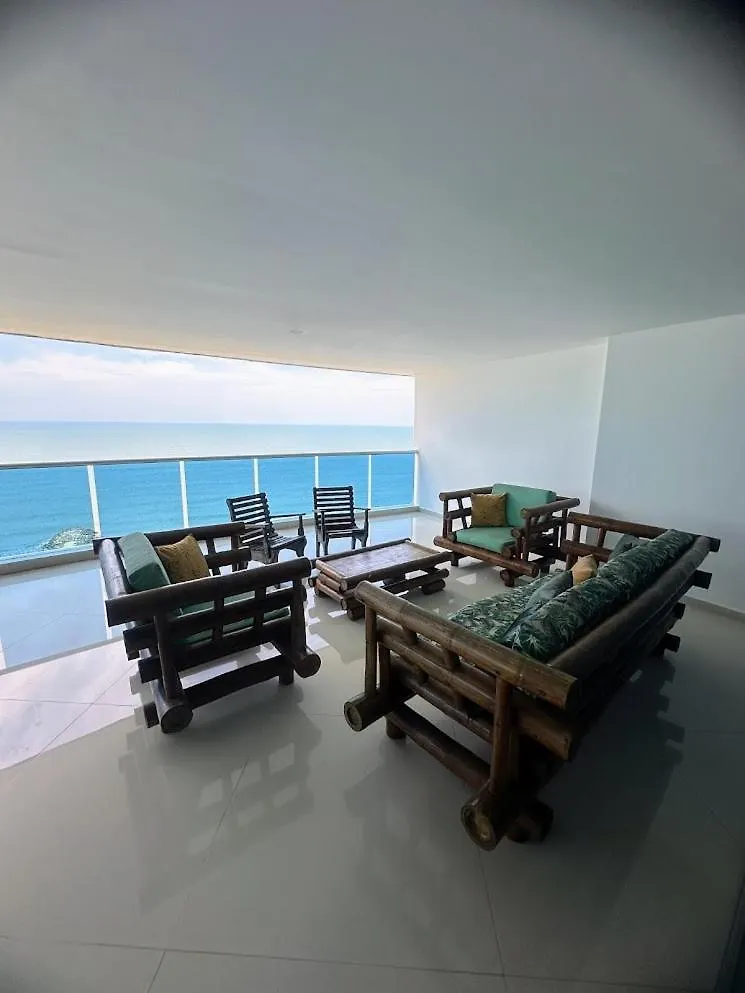 Apartamento Front Ocean View Penthouse Cartagena