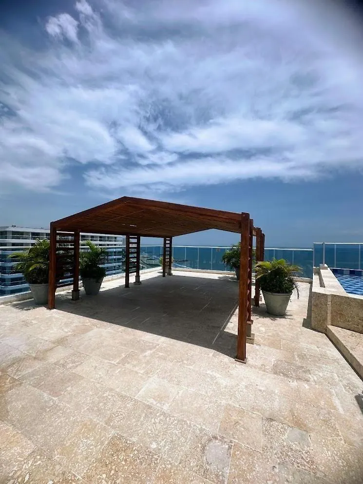 Apartamento Front Ocean View Penthouse Cartagena